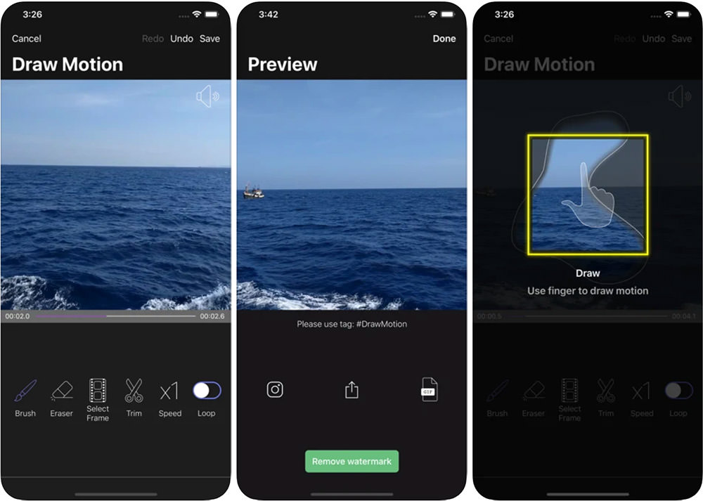 the best app to put effect motion in pictures for mac